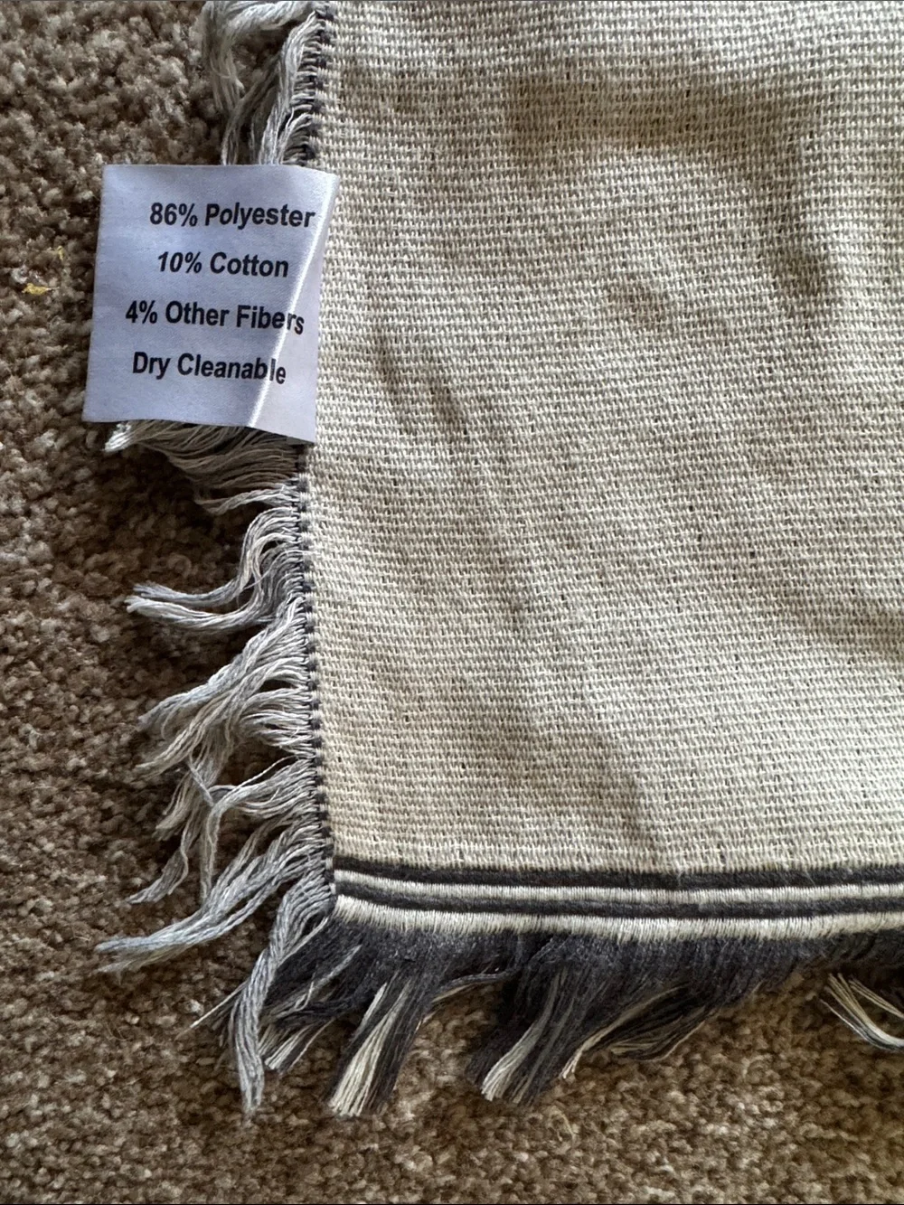 Every Love Story Is Beautiful Gray Decorative Throw Blanket
